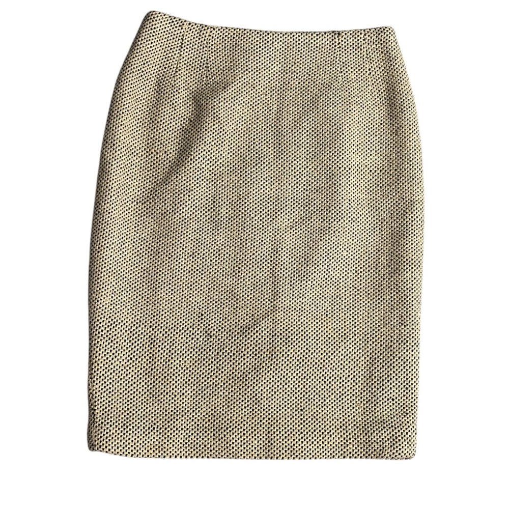 Elegant Black and White Pencil Skirt